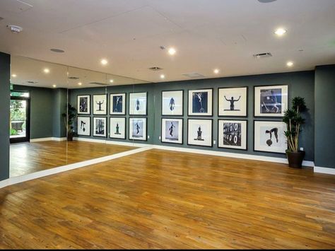 Dancing Room, Ballet Room, Dance Studio Design, Dance Studio Decor, Home Dance Studio, Room Architecture, Dance Room, Dance Rooms, Yoga Studio Design