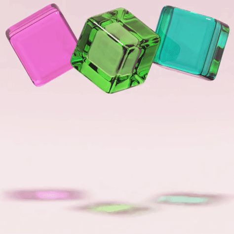 Jello Cubes, Sensory Images, Translucent Material, Random Gif, Sensory Boards, Satisfying Video, Aesthetic Gif, Aesthetic Images, Om Nom