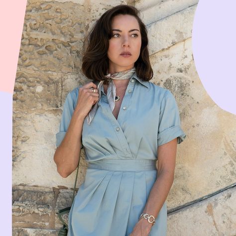 This Is The Vintage Shop Behind Harper's The White Lotus outfits | Glamour UK The White Lotus Outfits, White Lotus Outfits, The White Lotus, Luxury Clothing Brands, Pink Slip Dress, Perfect Wife, Glamour Uk, Aubrey Plaza, Uk Photos