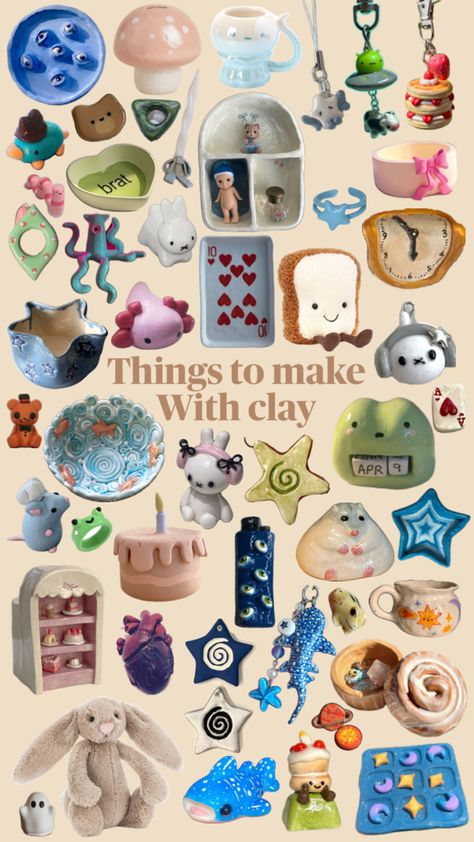 #clay #craft #creative #aesthtic #bedroomdecor #decor #jellycat #star #whaleshark #shark #thingstodowhenyourboard #easycrafts #eyes #clayplates Things To Make With Clay, Clay Plates, Clay Craft, Diy Bracelets Patterns, Things To Make, Diy Clay Crafts, Essential Bag, Diy Clay, Clay Pottery