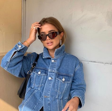 Matilda Djerf Style, Denim On Denim, Matilda Djerf, All Jeans, Mode Casual, 가을 패션, Looks Style, Mode Inspiration, Matilda