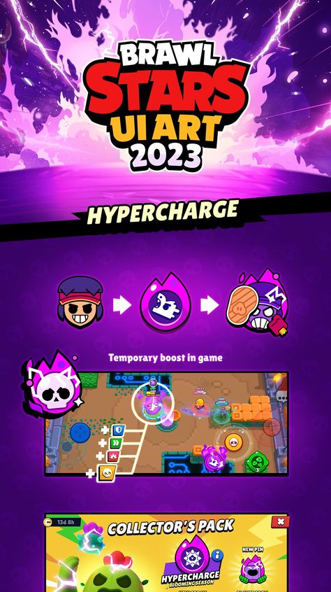 Brawl Stars UI Art 2023 Mobile Game Ui, Adobe Animate, Art 2023, Ui Game, Game Ui Design, Mobile Games, Star Logo, Ui Inspiration, Game Logo