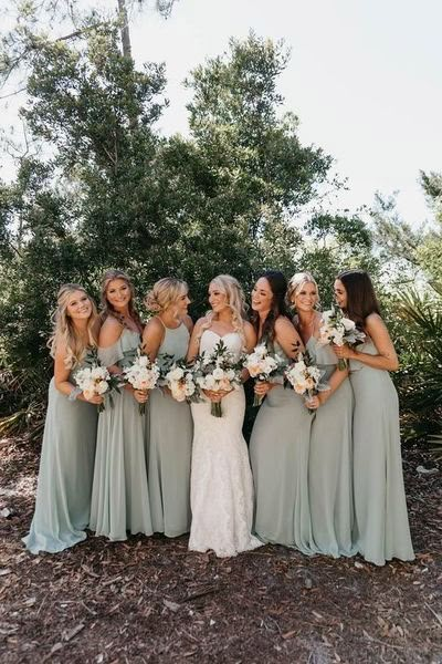 Eucalyptus Bridesmaid Dress Shades, Eucalyptus And Sage Bridesmaid Dress Shades, Eculyptus Bridesmaid Dresses, Barn Wedding Bridesmaid Dresses Spring, Khaki Wedding Groomsmen Bridesmaid Dresses, Sage Green Bridesmaid Dresses, Sage Green Bridesmaid, Sage Bridesmaid Dresses, Bridesmaid Dresses Under 100