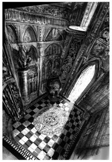 jon-foster36 Jon Foster, Art Is Dead, Island School, Contemporary Folk Art, Gothic Church, Dark Arts, Fantasy Castle, Pulp Art, Matte Painting