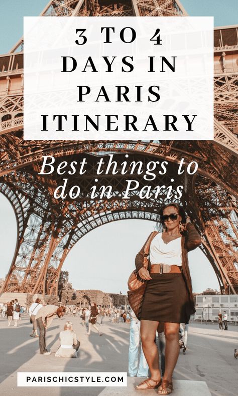 Sightseeing Outfits, Paris Chic Style, Sightseeing Outfit, 4 Days In Paris, Paris Streets, Europe Travel Outfits, Travel Fashion Girl, Things To Do In Paris, Paris Itinerary