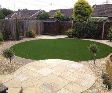 Artificial Grass Installation, Sand Stone, Garden Idea, Garden Plans, Outdoor Gardens Design, Small Circle, Garden Designs, Garden Boxes, Artificial Grass