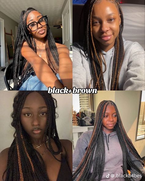 Braid Color Combos, Hair Color Combos, Euphoria Hair, Rich Party, Hair Braid Patterns, Ootd Beach, Outfit Basic, Illustration Travel, Short Box Braids Hairstyles