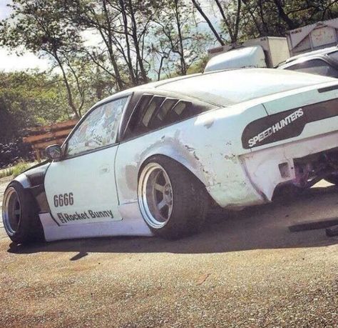 Drift rocket bunny s13 speedhunters 180sx Drift, Drift Missile, Nissan Sports Cars, Nissan 180sx, Rocket Bunny, Slammed Cars, Stanced Cars, Stance Cars, About Cars