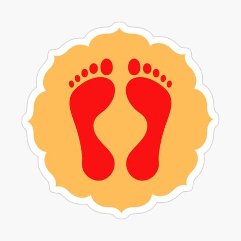 Devi Footprints is an important element for Diwali as well as for other Shakti pujan festivals. Diwali Stickers Printable, Diwali Printables, Diwali Stickers, Varalakshmi Pooja, Diya Designs, Diwali Drawing, Anniversary Quotes For Him, Diwali Design, Tag Cards