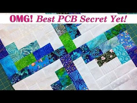 (488) Quilt for FREE with the Amazing NEW Potato Chip Block! 💸🧵 No Extra Fabric Needed! - YouTube Potato Chip Quilt Pattern, Potato Chip Quilt Block Pattern Free, Potato Chip Quilt Pattern Free, Potato Chip Block, Potato Chip Quilt, Block Layout, Scrappy Quilt Patterns, Quilt Block Patterns Free, Potato Chip