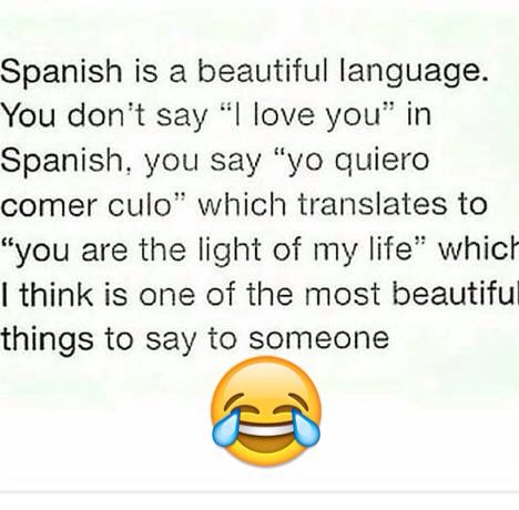 Good to know, working with so many Spanish speakers. Beautiful Spanish Words, Beautiful Spanish Quotes, Short Spanish Quotes, Spanish Quotes With Translation, Spanish Quotes Love, Spanish Quotes Amor, Spanish Quotes Funny, Psalms Quotes, Useful Spanish Phrases