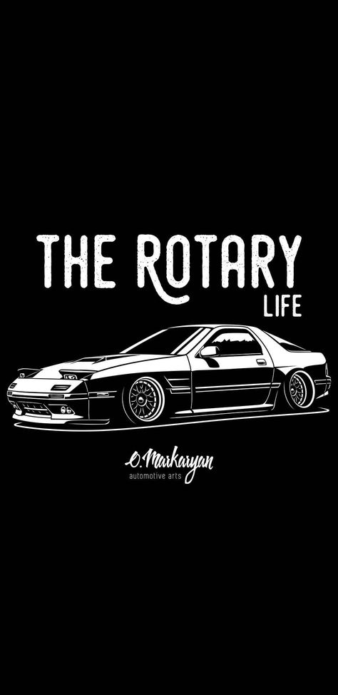 Engine Tattoo, Engine Wallpaper, Rotary Engine, Mazda Cars, Rx 7, Mazda Rx7, Japan Cars, Car Enthusiast, Jdm Cars