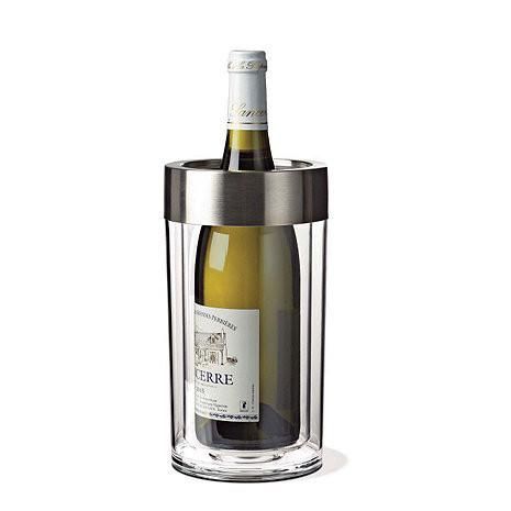 Double-Wall Iceless Wine Bottle Chiller 525 15 - Good Wine Coolers Wine Cellar Racks, Wine Bottle Centerpieces, Wine Preserver, Glass Bottle Diy, Wine Bucket, Wine Delivery, Cheap Wine, Wine Wednesday, Wine Chillers