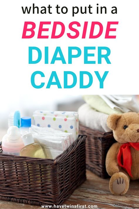 Having the essentials you need for a newborn baby before going to bed is so important to maximize sleep for the whole family. Check out this list of the best things to put in a bedside diaper caddy and ensure you are completely prepared with everything you need. Strollers And Car Seats, Parenting Rules, Bedside Caddy, Diaper Caddy, Adorable Nursery, Baby Gear Essentials, Nursery Items, Before Going To Bed, High Chairs