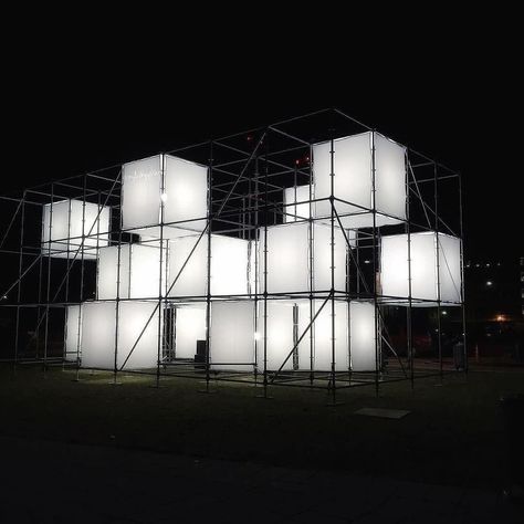 Polycarbonate Architecture, Serpentine Gallery Pavilion, Conception Scénique, Scaffolding Design, Residential Architecture Facades, Installation Architecture, Box Architecture, Temporary Architecture, Top Architects