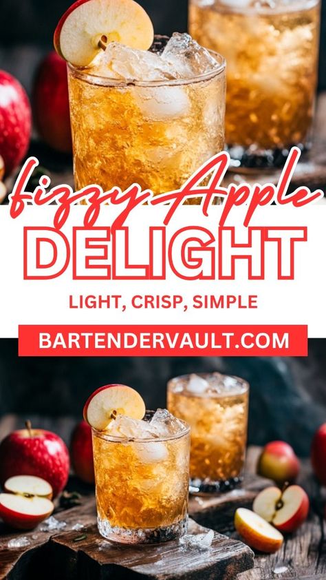 47 Easy Vodka Cocktail Recipes You'll Absolutely Love (2025) 17 Apple Cider Vodka Crush, Apple Vodka Drinks, Apple Vodka Cocktails, Easy Vodka Cocktails, Easy Vodka Cocktail, Vodka Drinks Easy, Apple Delight, Cocktails Vodka, Vodka Cocktails Easy