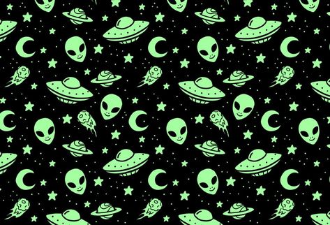 Computer Wallpaper Hd, Alien Patterns, Cosmic Connection, Alien Aesthetic, Arte Alien, Paper Background Design, Computer Wallpaper Desktop Wallpapers, Cute Alien, Witchy Wallpaper