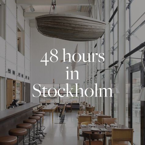 Want to make the most of your weekend in Stockholm? Explore our curated 48 hour city guide for where to stay, dine, shop and play in Stockholm. Stockholm Sweden Aesthetic, 3 Days In Stockholm, Two Days In Stockholm, Day Trip From Stockholm, Places To Visit In Stockholm, Stockholm Shopping, Sweden Aesthetic, Stockholm Aesthetic, Visit Stockholm