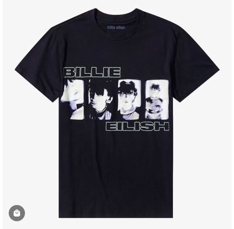 New billie shirt available at Hot Topic!! This is so cute the second I saw it I had to order and@it was on sale for $17 😍 Billie Eilish Clothes, Billie Merch, Billie Concert, Billie Eilish Merch, Merch Collection, Birthday Wishlist, Billie Eilish, Hot Topic, I Saw