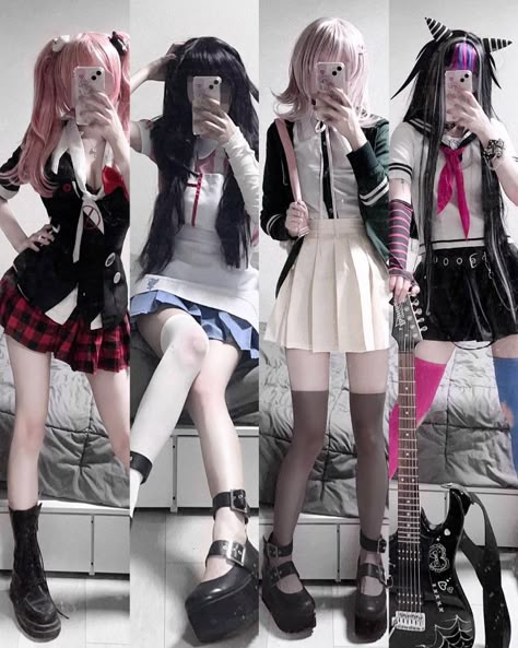 Cosplay Miku, Kawaii Outfit Ideas, Ibuki Mioda, Junko Enoshima, Mikan Tsumiki, Chiaki Nanami, Charmmy Kitty, Cosplay Cute, Kawaii Cosplay