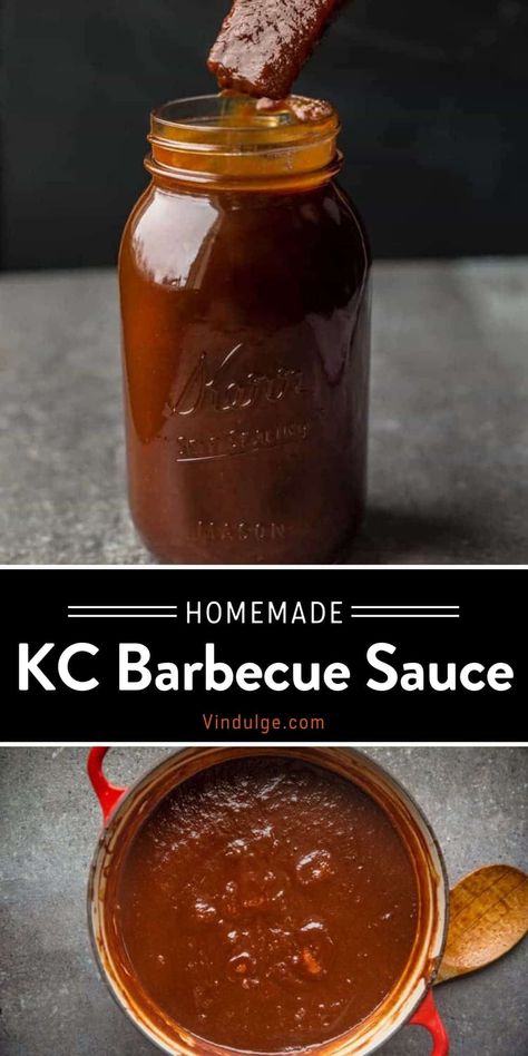 Kansas City Bbq Sauce Recipe, Kansas City Bbq Sauce, Kansas City Barbecue, Kansas City Bbq, Easy Bbq Sauce, Bbq Sauce Homemade Easy, Make Bbq Sauce, Homemade Bbq Sauce Recipe, How To Make Bbq