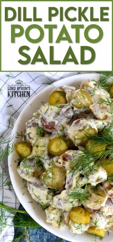 Dill Pickle Potato Salad Recipe, Dill Potato Salad Recipe, Dill Pickle Potato Salad, Pickle Potato Salad, Dill Potato Salad, Dill Potato, Picnic Salad, Coleslaw Recipes, Potato Salad Dill