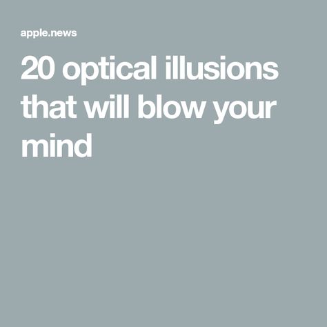 20 optical illusions that will blow your mind What Do You See First Optical Illusions, Scary Optical Illusions, Best Optical Illusions, Optical Illusions Mind Blown, Triangle Optical Illusion, Crazy Optical Illusions, Brain Illusions, Illusion Test, Color Optical Illusions