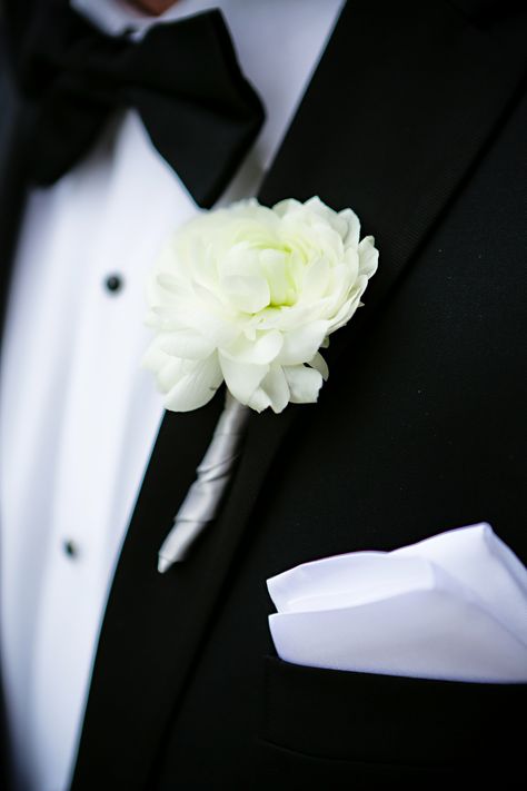 Peony Boutonniere, Boutineer Wedding, Disney Fairy Tale Weddings, White Peony, Peony Wedding, West Wedding, White Peonies, Event Details, Simple White