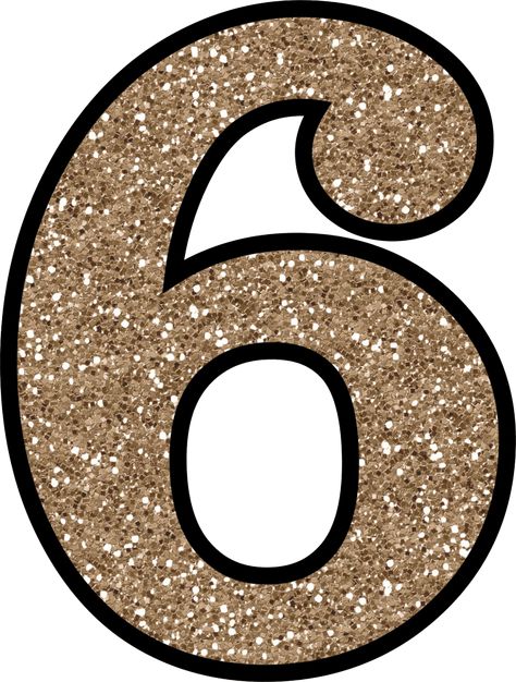 Glitter Without The Mess! Free Digital Printable Glitter Numbers 0 - 9: Glitter Number 6 To Print Free Printable Numbers, Glitter Number, 6 Number, Cake Templates, Glitter Texture, Free Printable Letters, Alfabet Letters, Handmade Card Making, Glitter Photo