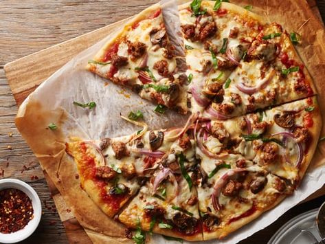 Burrito Ingredients, Mushroom Pizza Recipes, Sausage Mushroom, Beef Skillet, Cracker Toffee, Oil Dressing, Easy Caramel, Pillsbury Recipes, Toffee Bars