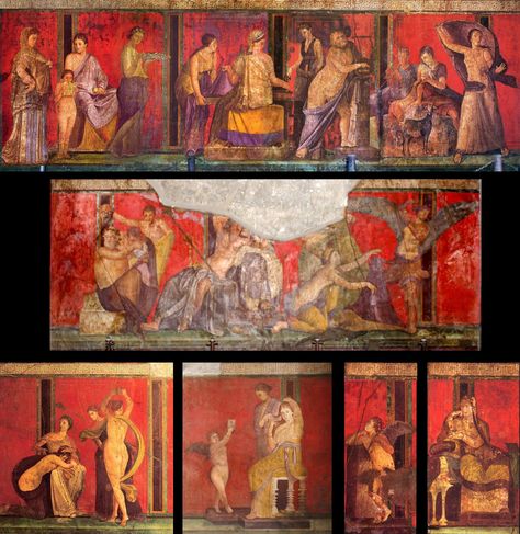 The Ultimate Guide to Pompeii Art Pompeii Paintings, Roman Fresco, Roman Painting, Ancient Pompeii, Pompeii Italy, Pompeii And Herculaneum, Empire Romain, Rome Antique, Ancient Paintings