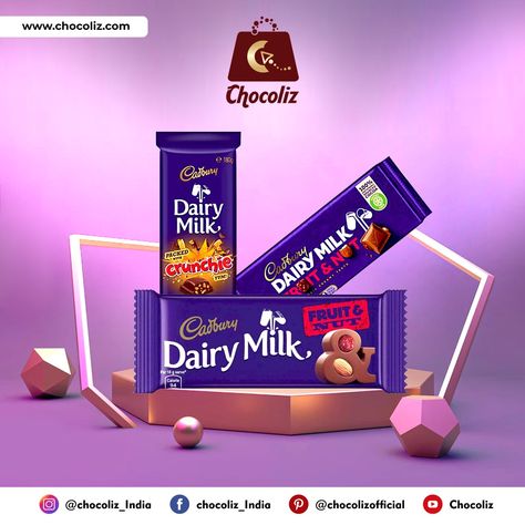 Buy imported Cadbury chocolates in various flavours Online in india | imported chocolates and snacks | chocoliz | foreign chocolates and snacks | www.chocoliz.com Dairymilk Cadbury, Cadbury Marvellous Creations, Imported Chocolates, Marvellous Creations, Cadbury Celebrations, Coffee Advertising, Creative Advertising Photography, Cadbury Chocolate, Cadbury Dairy Milk