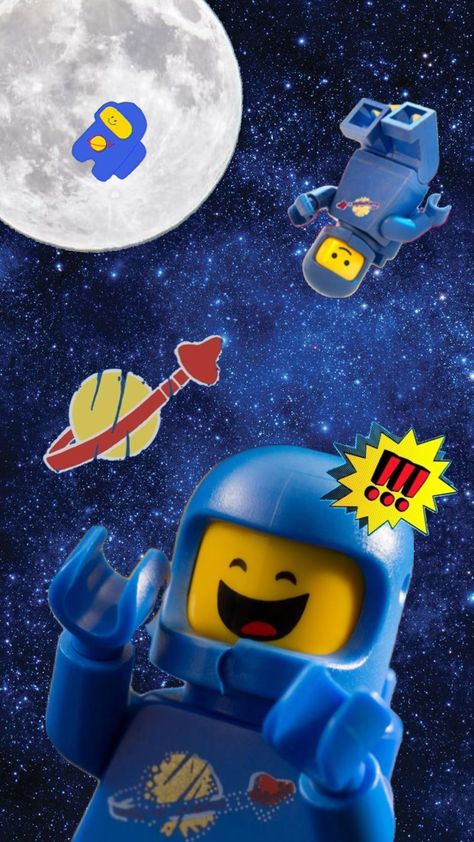 BENNY💙🚀 The Lego Movie Benny, Benny The Spaceman, Benny Lego Movie, Benny Lego, Lego Spaceman, The Lego Movie, Secret Websites, Lego Man, Lego Room