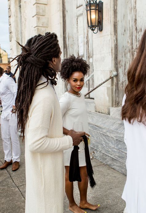 Solange Wedding, Janelle Monae, Hair Coils, Solange Knowles, Natural Hair Beauty, Natural Hair Inspiration, Natural Hair Tips, Hair Crush, Photo Couple