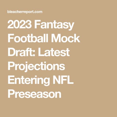 Fantasy Football Draft Order, Fantasy Draft, Nfl Fantasy Football, Nfl Fantasy, Football Draft, Football Picks, Geno Smith, Stefon Diggs, Fantasy Team