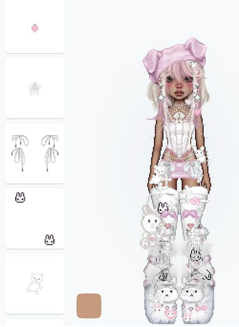 #everskies everskies outfits aesthetic brown #everskiesfashion #fashion #aesthetic #aesthetictumblr outfit inspo coquette gyaru Everskies Halloween, Escape Halloween, Outfit Inspo Coquette, Coquette Gyaru, Character Female, Adopt Idea, Female Oc, Everskies Outfits, Dr Closet