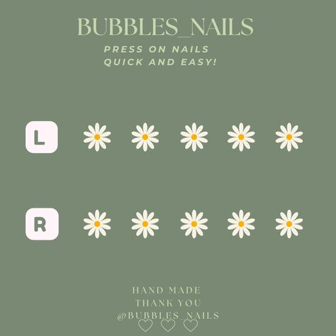 Press On Nails Card, Card Nails, Bubble Nails, Nail Business, Card Sizes, Press On Nails, Bubbles, Charms, Bar