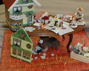 Printable Dollhouse Miniatures, Free Miniature Printables, Seattle Landscape, Jim Collins, Printable Miniatures, Printable Dollhouse, Mini Printables, Dollhouse Tutorials, Dollhouse Printables