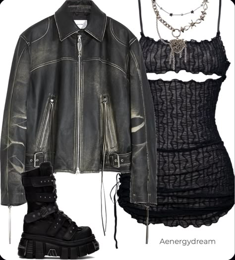 Grunge Stage Outfits, 90s Fashion Grunge, Preformance Outfits, Alt Outfits, Fasion Outfits, Effortlessly Chic Outfits, Dr Closet, Kpop Fashion Outfits, Performance Outfit