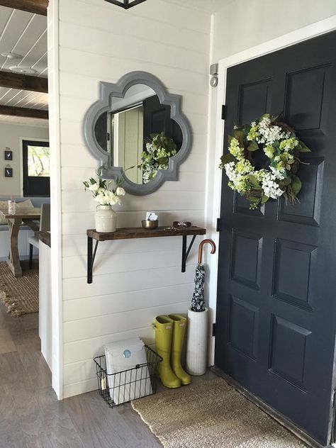 Behind The Door Entryway Ideas, Behind The Door Entryway, Door Entryway Ideas, Door Entryway, Door Shelves, Entryway Ideas, Entry Doors, The Door, Tennessee