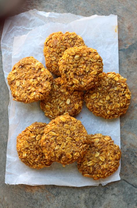 Pumpkin Breakfast Cookies, Cookies Pumpkin, Pumpkin Breakfast, Ideas For Breakfast, Breakfast Cookies Healthy, Breakfast Cookies, Healthy Cookies, Vegan Cookies, Healthy Sweets