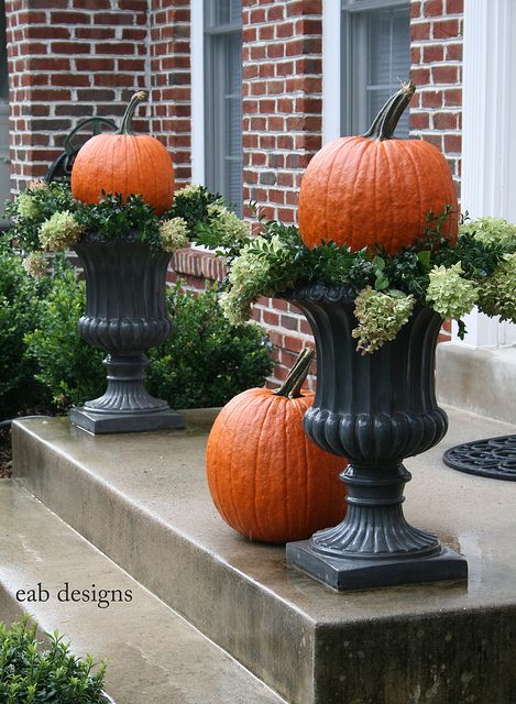 pumpkin topiaries | Flickr - Photo Sharing!