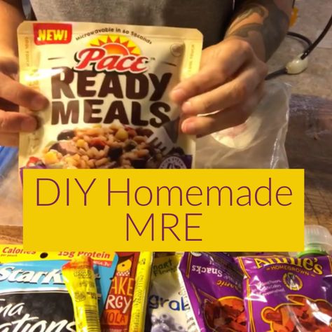 How To Make a Homemade MRE - Rogue Preparedness  #prepper #prepperideas #preppertips #preparedness #emergencypreparedness #disasterpreparedness #mre #diy #homemade Mre Meals Diy, Diy Mre Meals Ideas, Homemade Mre Diy, Diy Mre Meals, Diy Mre, Homemade Mre, Survival Meals, Mre Food, Mre Meals