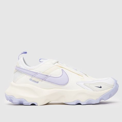 Nike tc 7900 premium trainers in white & purple Purple Basketball Shoes, Purple Trainers, Trainers Nike, Purple Nikes, Shoe Wishlist, Funky Shoes, Nike Shoes Women, Running Shoes Nike, School Shoes