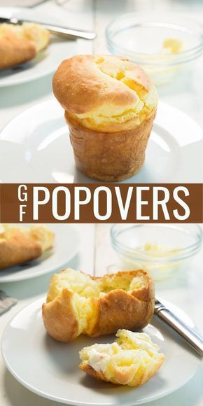 Make gluten free popovers that come out perfect every single time. All you need is the right recipe, plus gluten free flour, salt, butter, eggs, and milk! #glutenfree #gf #popover #bread Gluten Free Popovers, Dinner Biscuits, Biscuits Gluten Free, Gluten Free Ideas, Popovers Recipe, Popover Recipe, Pan Sin Gluten, Gluten Free Thanksgiving, Gluten Free Recipes Bread