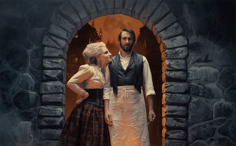 Sweeny Todd Josh Groban, Annaleigh Ashford Mrs Lovett, Sweeney Todd 2023, Sweeney Todd Josh Groban, Josh Groban Sweeney, Sweeney Todd Broadway 2023, Mrs Lovett Costume, Ms Lovett, Sweeney Todd Aesthetic