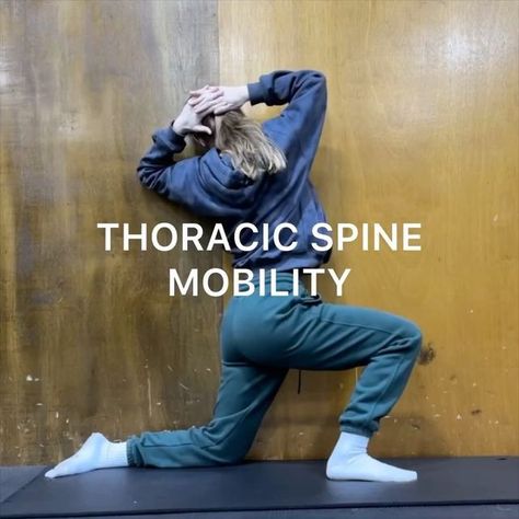 Thoracic Spine Mobility, Spine Mobility, Nasm Cpt, Hip Pain Relief, Posture Exercises, Hip Mobility, Tennis Elbow, Shoulder Muscles, Hip Pain