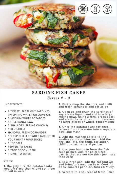 Dive into a world of flavor with this scrumptious sardine fish cakes recipe. Perfectly crispy on the outside and tender on the inside, these fish cakes are a delightful treat for any meal. Packed with protein and bursting with savory goodness, they're easy to make and even easier to enjoy. Whether you're looking for a quick lunch option or a tasty appetizer for your next gathering, these sardine fish cakes are sure to impress. Get ready to savor every bite of this delicious creation! Sardine Fish, Fish Fillet Recipe, Fish Cakes Recipe, Sardine Recipes, Unique Snacks, Fish Cakes, Snack Craving, Fresh Salad, Fish Cake