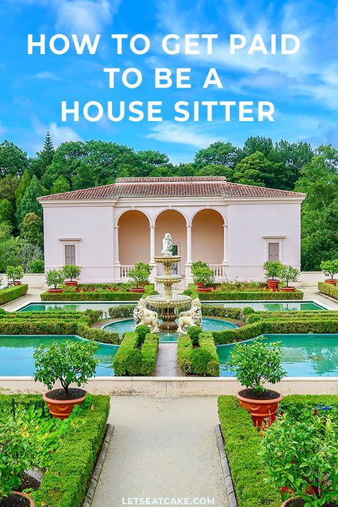 How to Become a  House Sitter and Get Paid to Watch Someone’s Wine Cellar. Interested in  house sitting? Find out if becoming a house sitter is right for you,  discover the best house sitting sites, and get tips on how to make your  online profile stand out. #housesitting #housesitter #travel #traveltips #letseatcake House Sitting Jobs, House Sitter, Cave House, Interior Minimalista, Online Profile, House Sitting, French Interior, Great House, Good House