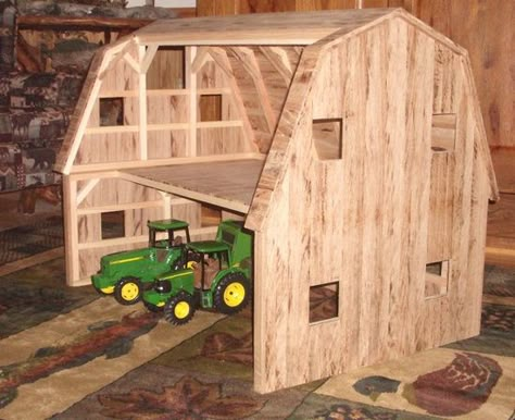 Wooden Toy Barn, Toy Farm, Toy Barn, Wooden Barn, Barn Plans, Woodworking Machinery, Farm Toys, Kids Wood, Toy Ideas